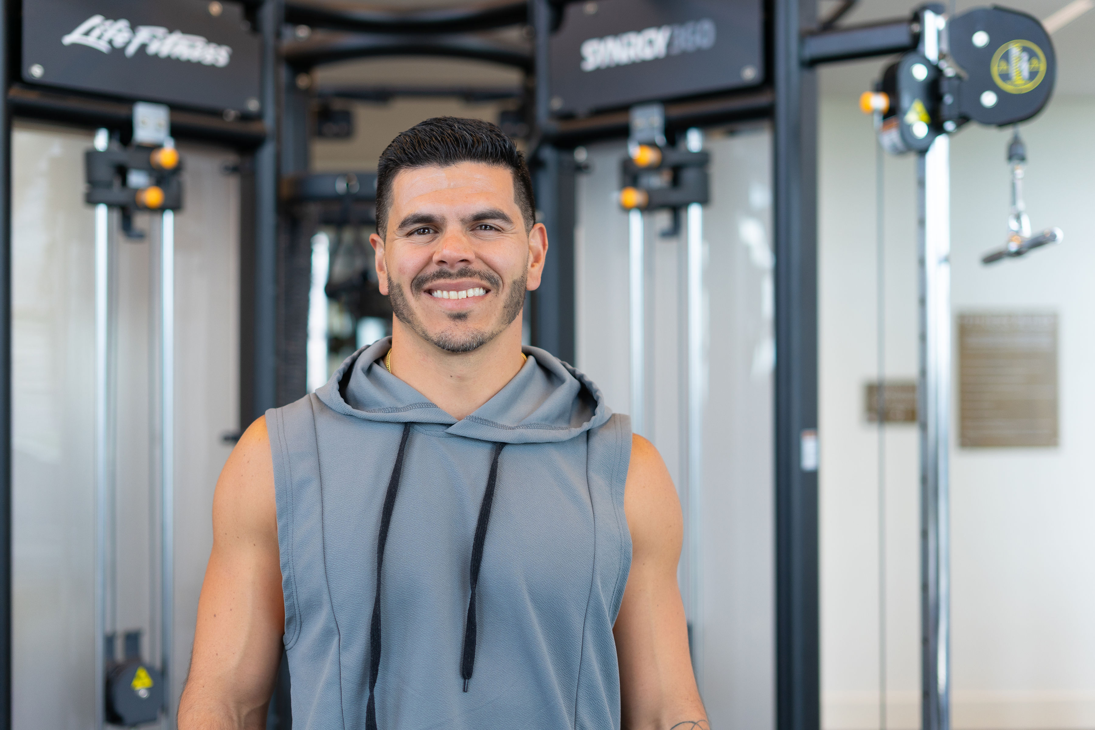 Andres Ayesta training